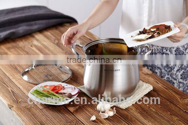 Romantic steamer pots with bakelite handle