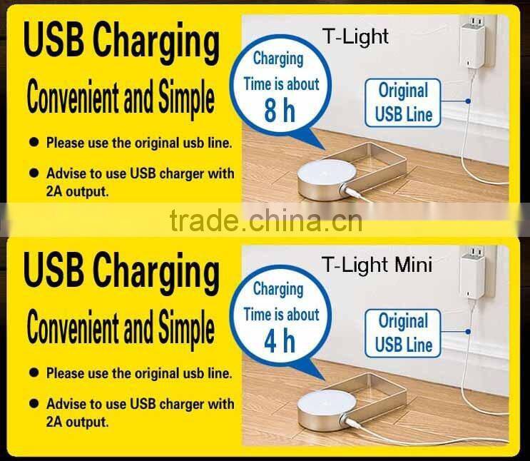 Unique design waterproof IP68 USB recharge torch led