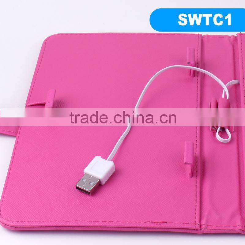 2014 hot selling universal tablet USB keyboard cover