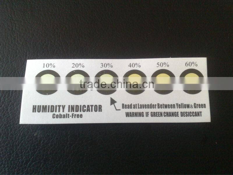 humidity Indicating Card Silica Gel packet