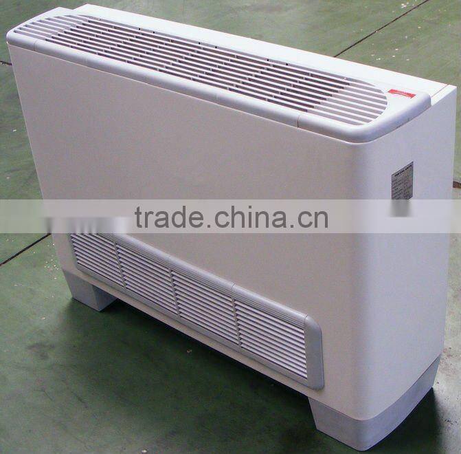 Central Air Conditioner Ventilation Thermal Equipment Vertical Exposed Chillered Water Fan Coil Unit with 3 Rows