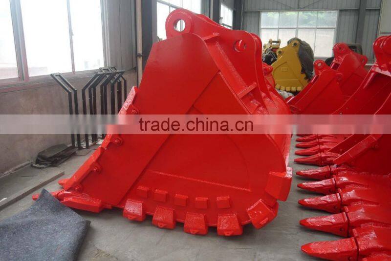 Good quality Excavator Hard Rock bucket made in China but western quality