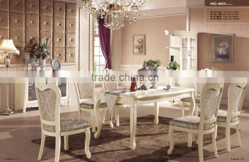 Solid oak modern dining room furniture/dining room sets GZH-HC-A
