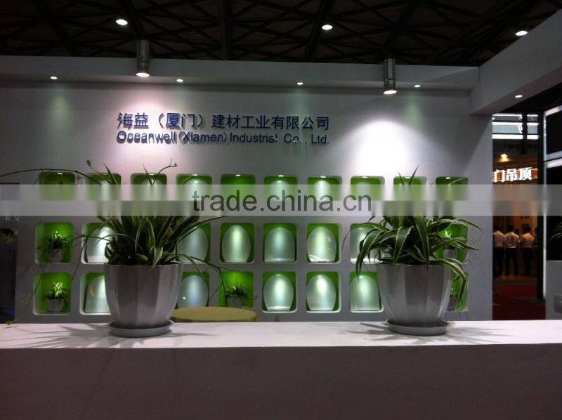 Simple design square shower system switching between hand shower and shower head for bathroom