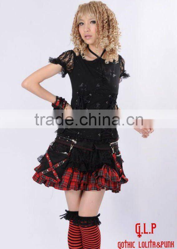 GOTHIC PUNK Lolita LACE QUEEN SHIRT 61194