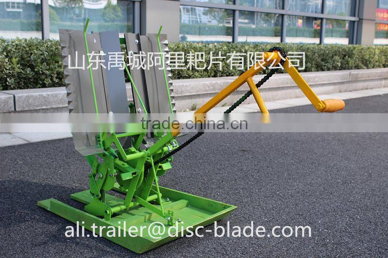 Agrucultural Hot Sale Two Rows Hand Rice Transplanter