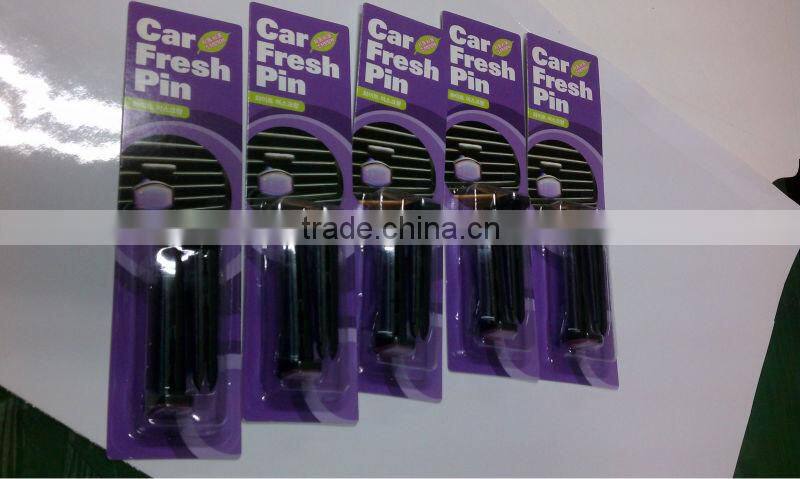 Retail perfume auto stick promotion car vent clip 2015 air freshener