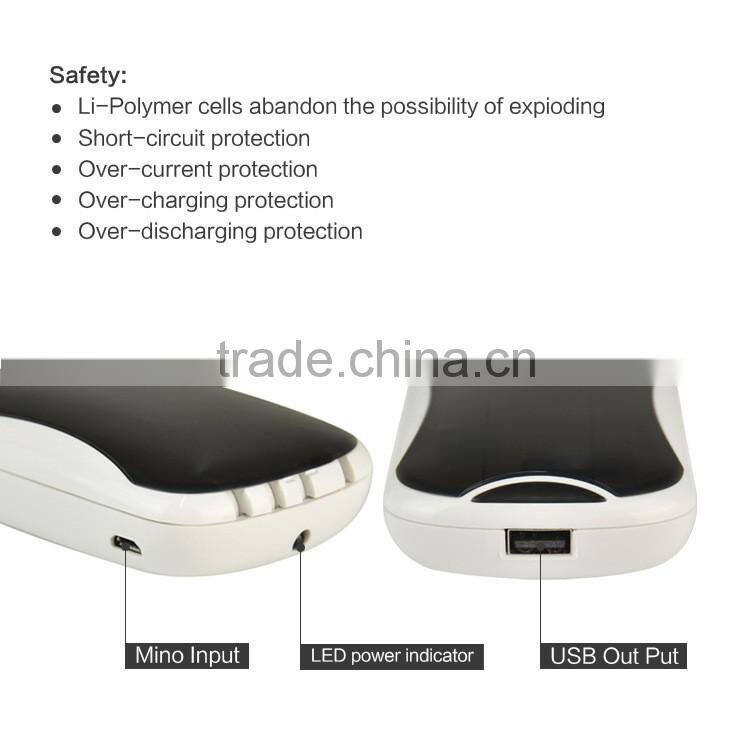 4500mAh/5000mAh 4 in 1 Universal Portable Power Bank For iphone 4/iphone 5/Samsung Charger USB Charger