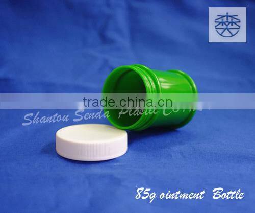 ointment jar with lid, plastic ointment container, ointment container with cap