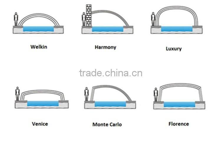 East Standard customized retractable pool enclosure