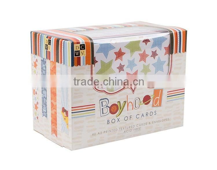 Sinicline wholesale paper cardboard packaging box for business cards