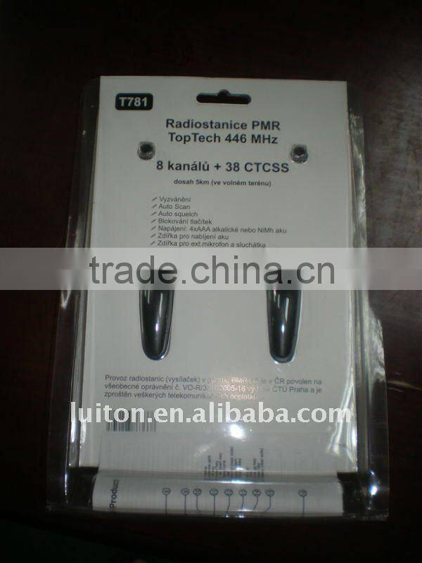 0.5w walkie-talkie, T-168 with fixed antenna