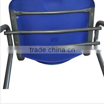 Colorful stadium garden high back outdoor chair