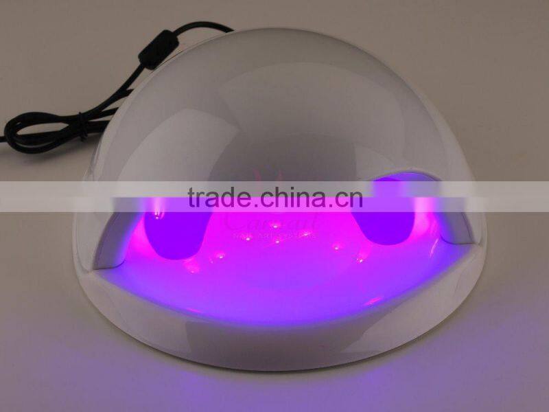 2015 Christmas promotion!!! 32W Portable LED Cordless Nail Lamp with Battery