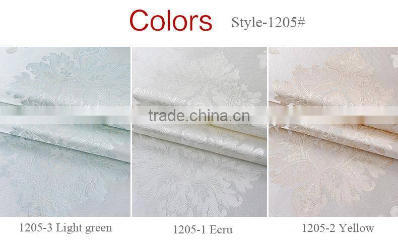 polyester non-woven compound jacquard wallpaper for roof decoration wallpaper with the image of the city wall non woven wallpape