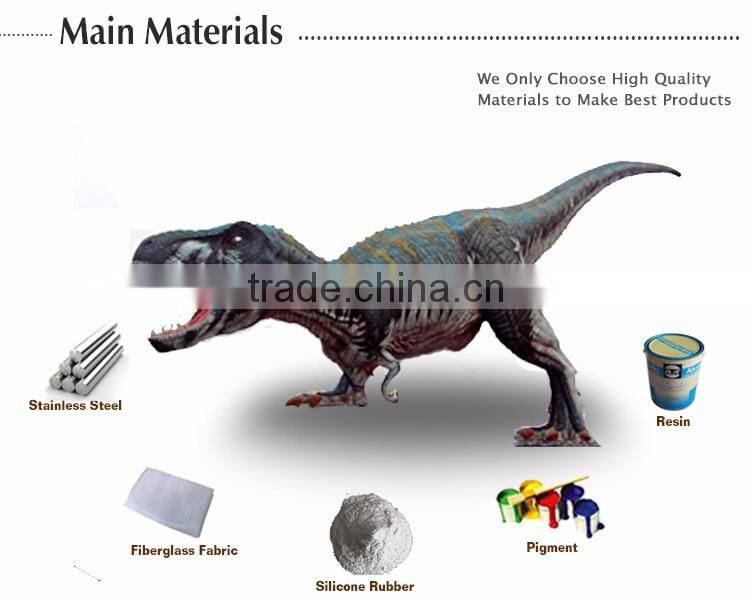 Life-Size Fiberglass Dinosaur Model Of Spinosaurus