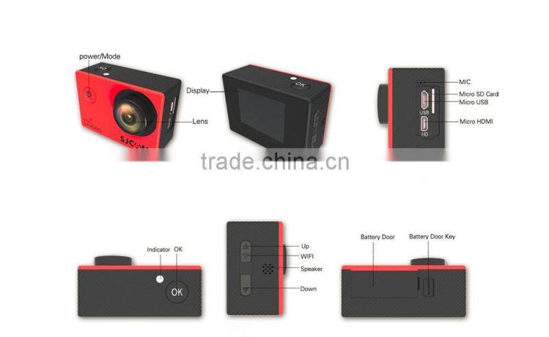 100% Original SJCAM sj4000 Wifi Sports Action Camera 1080p Full HD Waterproof Camcorder SJ CAM Wifi Sport Action Cam