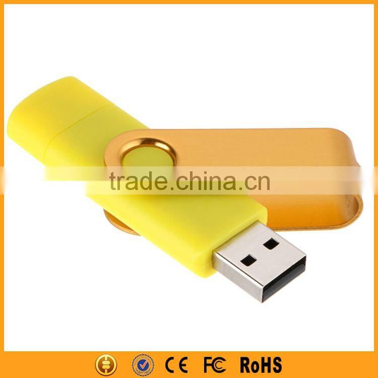 2015 Top-rated OTG USB Flash Memory 128gb for Mobile Phone