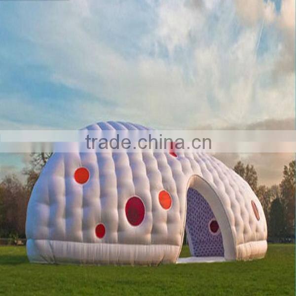 LED Light inflatable bubble room tent house prices