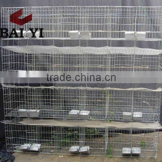 BAIYI Cheap Low Carbon Steel Wire Cage for Rabbit