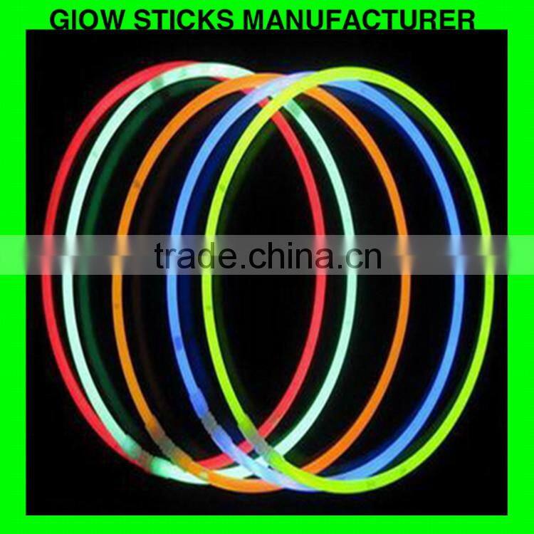 Glow Necklace Made of 22 inch Glow Stick, Wholesale Price for Small order Glow Stick Necklace