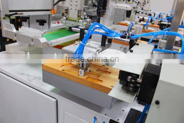 Full automatic ruler silk screen printing machine with UV dryer machine GW-RUL-A