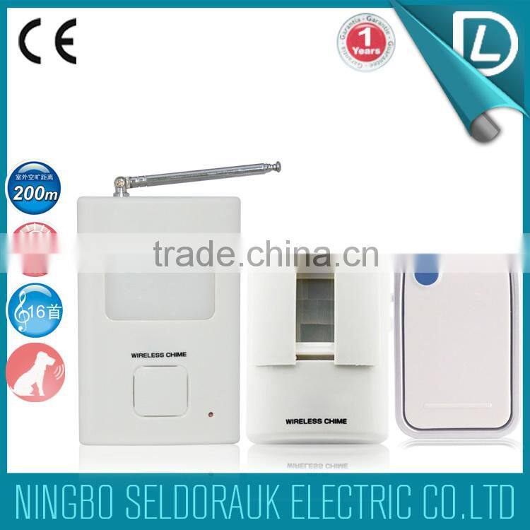 Seldorauk Over 15years experience factory hotel room smart doorbell sensor door bell alarm bell