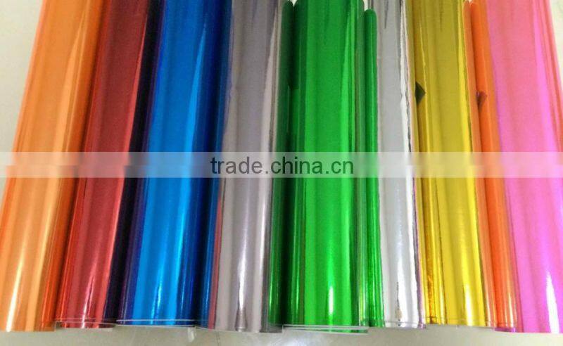 metallic chrome pink car wrap vinyl film