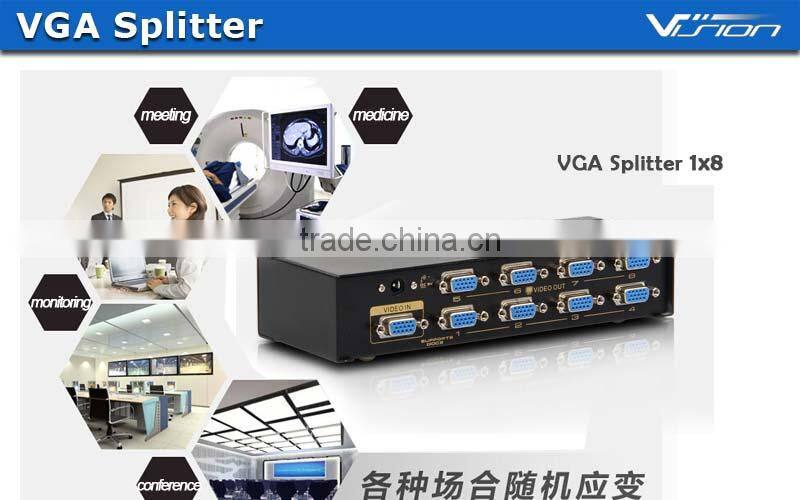 Vision 2016 8ports 1x8 VGA Splitter for meeting conference