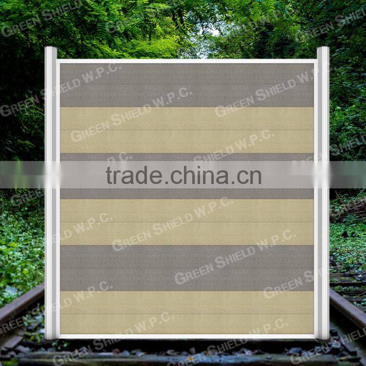 Wood Plastic Fence/Enclosure Wall 1.8m/2.0m