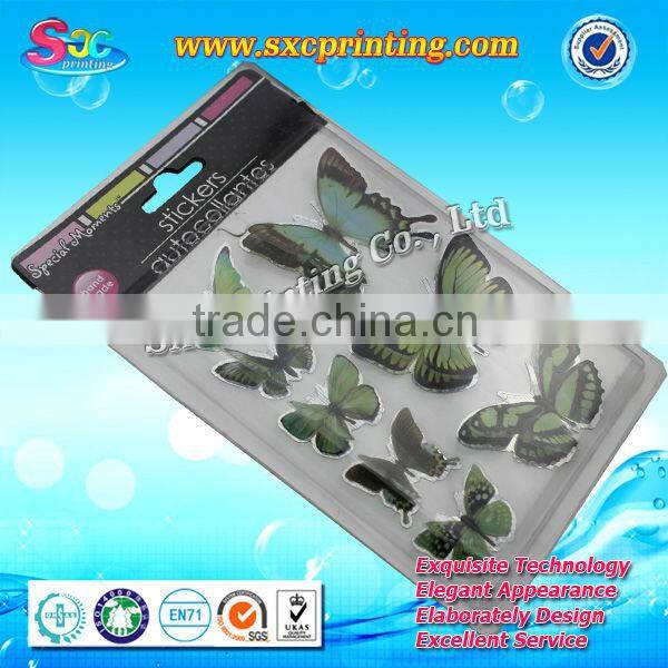 Custom funny diy bubble Dome sticker/epoxy sticker/ 3D kids room decoration crystal sticker