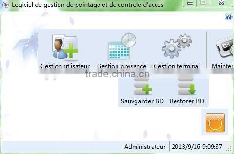 Biometric double doors access control system