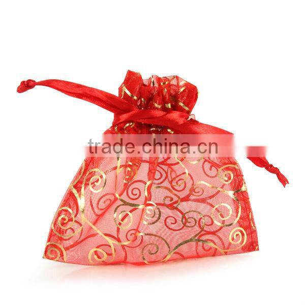 Organza Wedding Drawstring Mesh Candy Packaging Bag