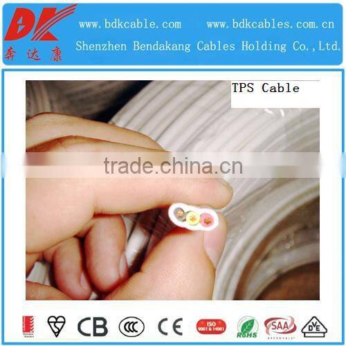 PVC Orange Circular Electrical Cable 450/750V