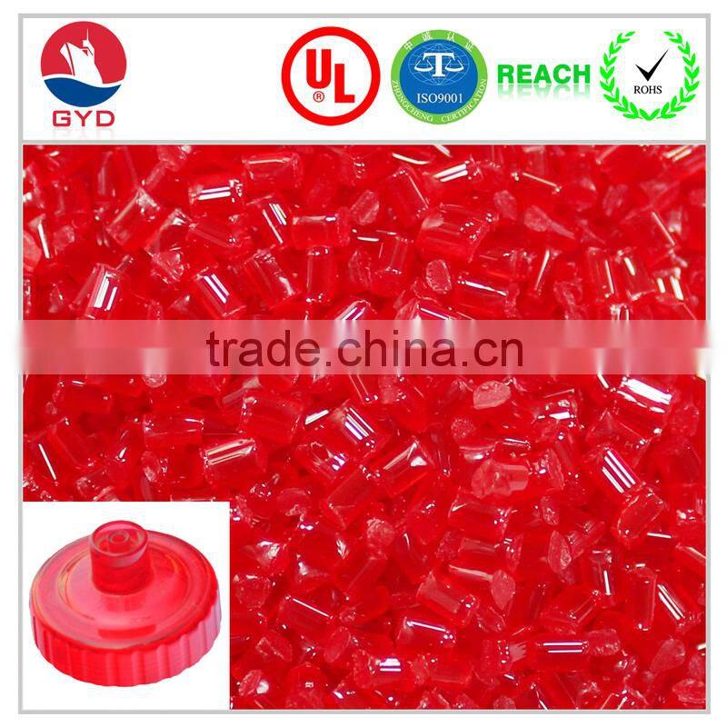 Non flammable Low halogen clear plastic pellets PC, polycarbonate bulk plastic pellets