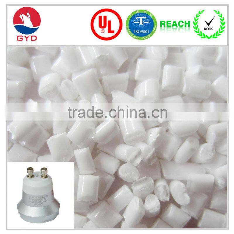 Low haologen index polycarbonate pellet opaque plastic, fire retardant PC polycarbonate resin price
