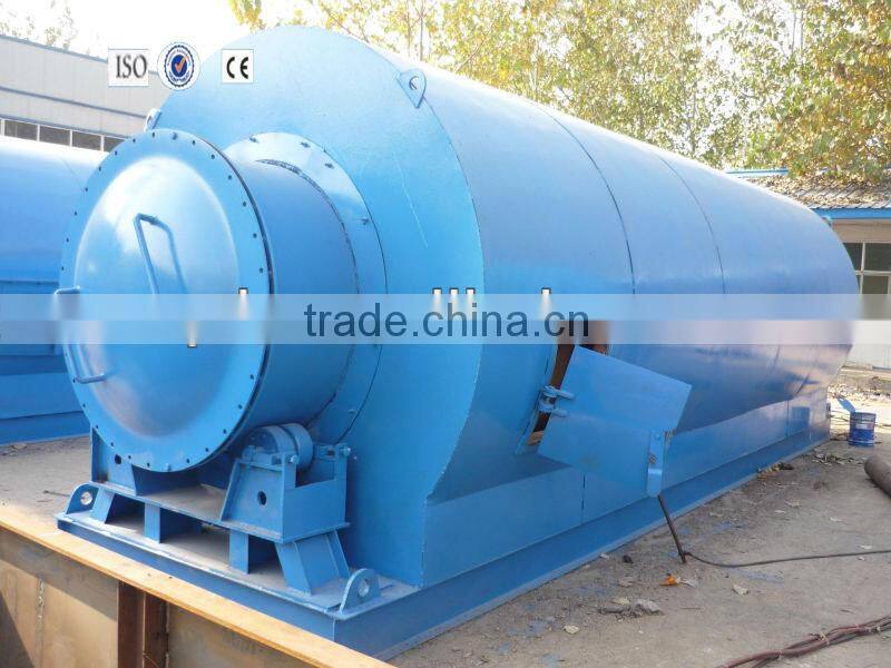 waste tyre to oil equipment