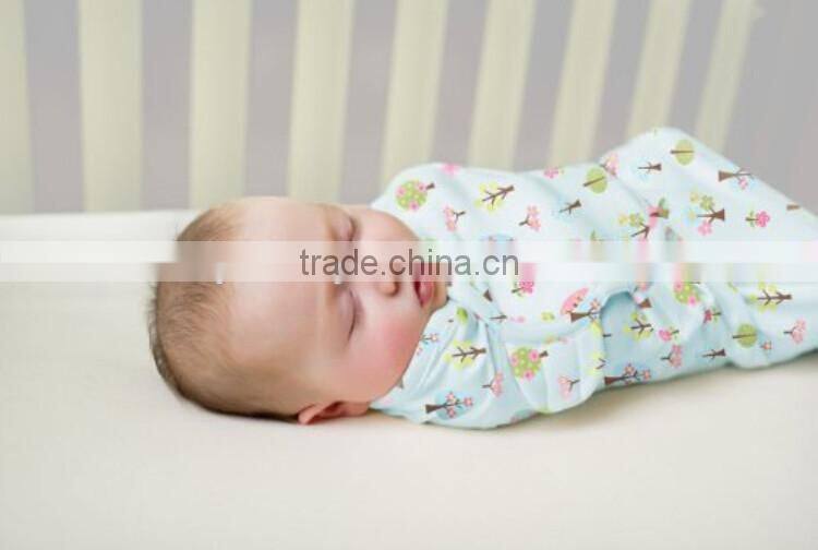 100% Cotton Cute Baby Swaddle Soft Newborn Baby Muslin Blanket, Sweet Trees