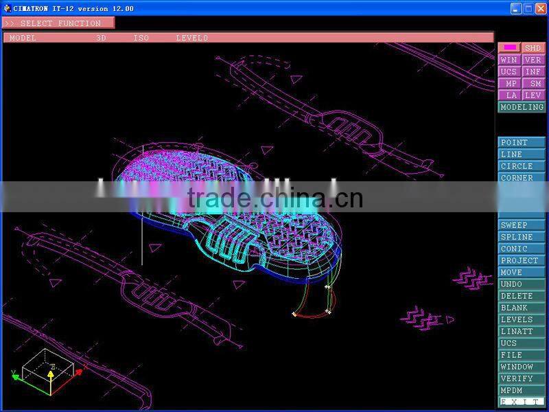 tpr/tpu/rubber steel outsole mould made in china shoe sole mold designers injection moulding