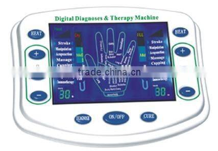 Digital therapy machine massager with large LCD display