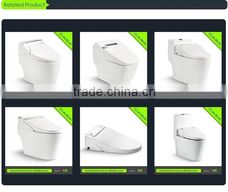 Water saving dual flush remote control up to 8 meters new model intelligence sanitary toilet