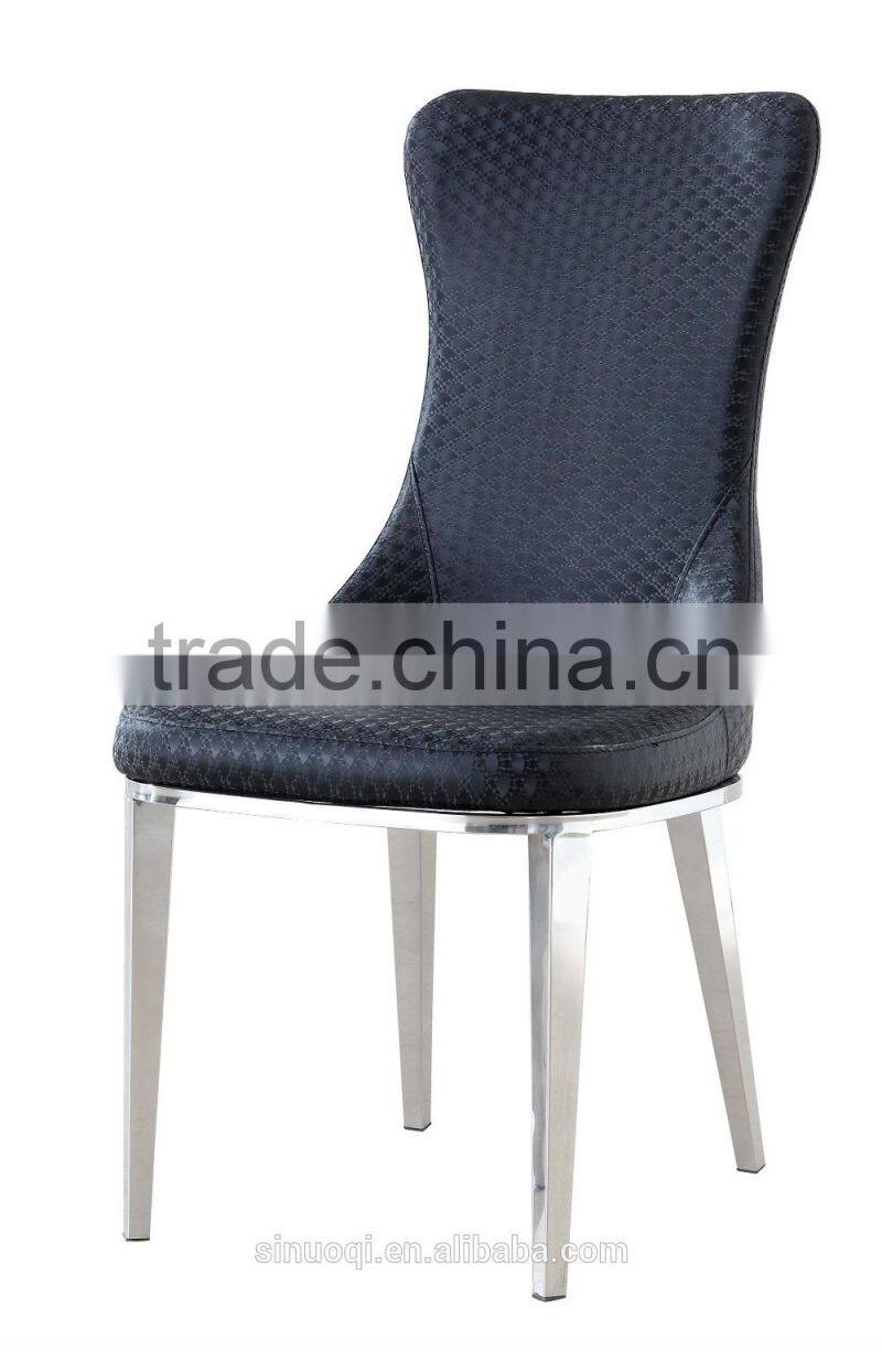 Wholesale High Quality Home Furniture Modern Dining Chair Good Design Stainless Steel Dining Chair
