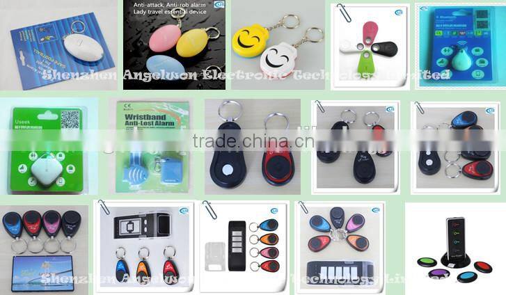 120db smiling face personal safety alarm self defense anti-theft alarm