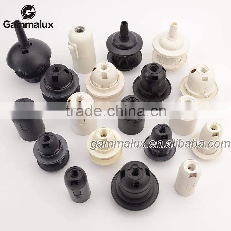 2015 Wholesale New Black 250V 4A Plastic Socket Drop E27 Lamp Light Holder