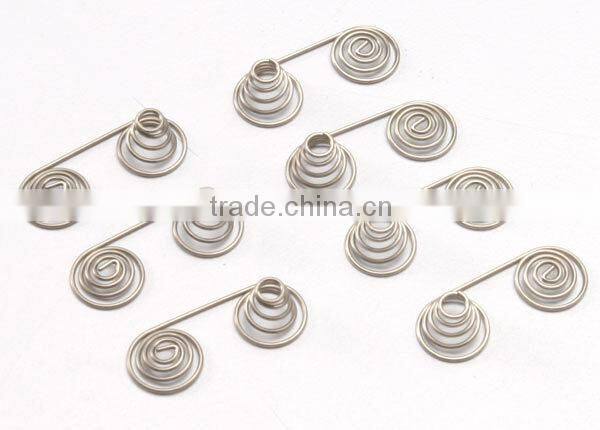 flat springs,spring for battery connector, constant force spring,for motor brush