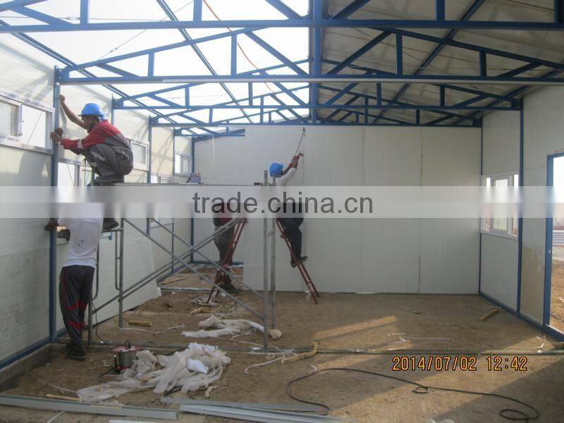 adjustable sandwich panel house , prefabeicated house, China alibaba modular house