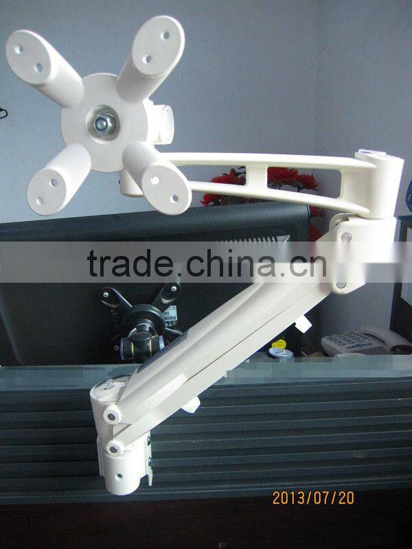 360 degree rotating computer wall mount monitor arm
