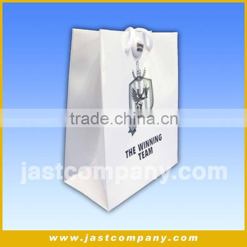 Music Fashion Gift Paper Bag, Customized Design Big Gift Paper Bag