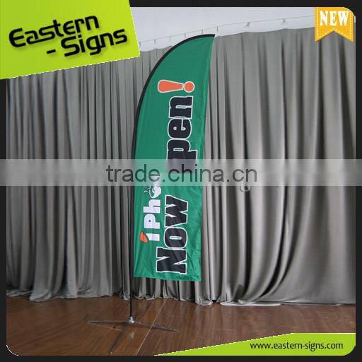 Outdoor Aluminum Poles Customized Promotional Cheap Flying Feather Banner