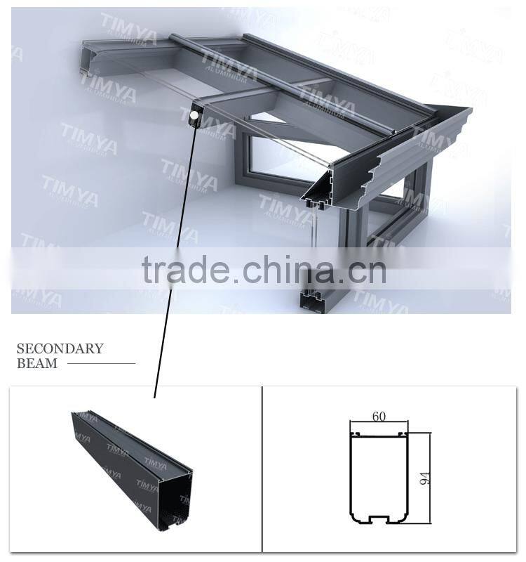 used sunroom and greenhouse roofing material